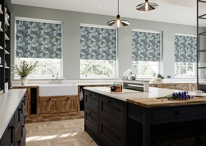 William Morris At Home Acanthus, Indigo - Twist&Fit Roller Blind - Image 7